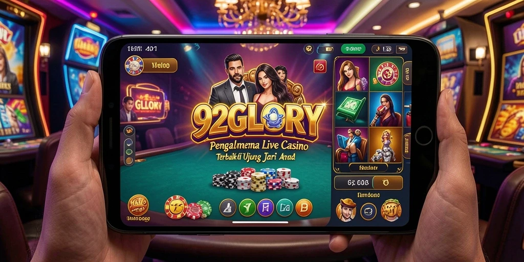 Tampilan gameplay Live Casino yang menarik dan interaktif.