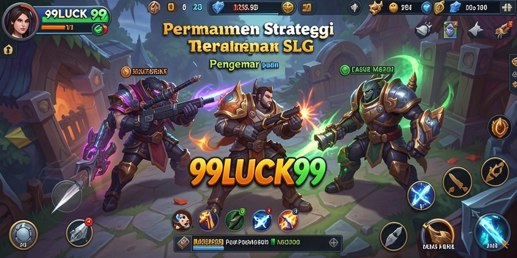 Tampilan gameplay SLG yang seru di 99LUCK99.