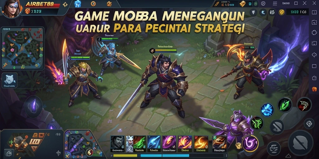 Screenshot gameplay menampilkan aksi pertempuran seru di AIRBET88.