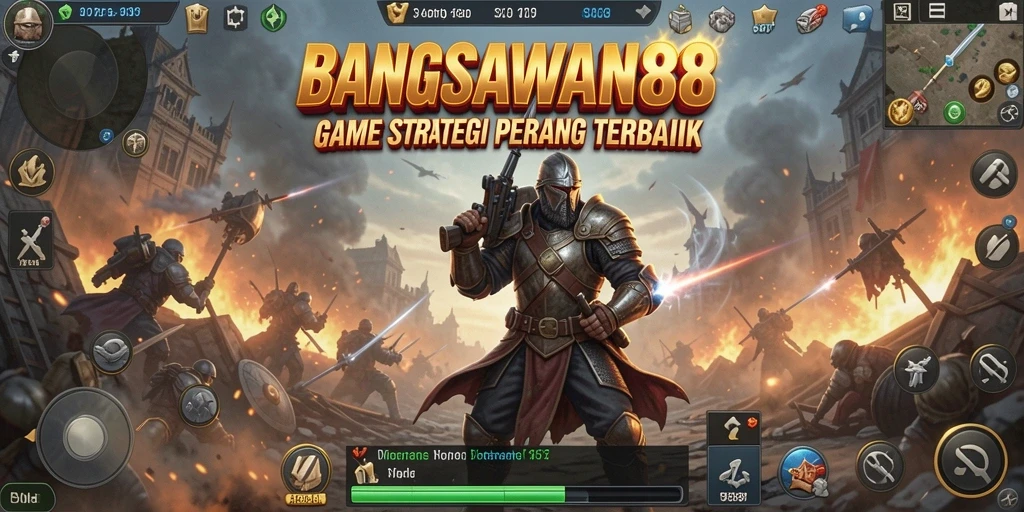 Tampilan gameplay strategis yang mengasyikkan dalam BANGSAWAN88.