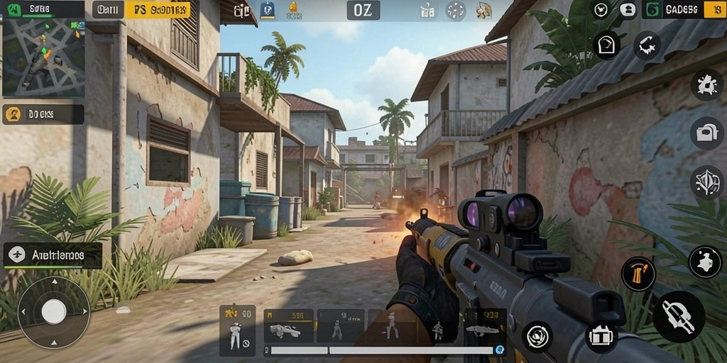 Gameplay intens CADAS138 dengan aksi tembak-menembak yang mendebarkan.