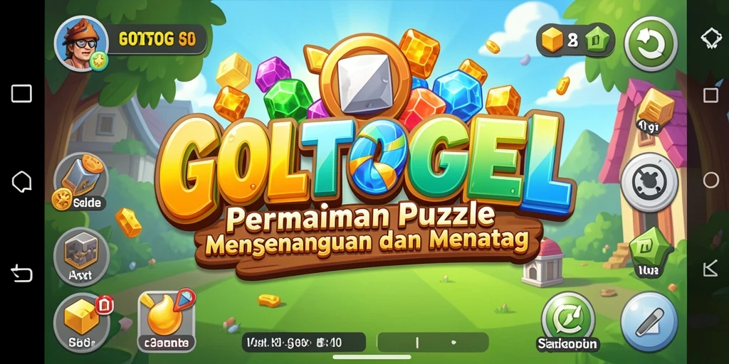 Tampilan gameplay GOLTOGEL yang seru dan menantang.