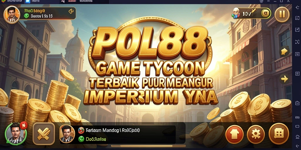 Screenshot POL88 menampilkan gameplay ketika mengelola bisnis Tycoon.