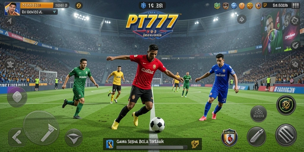 Tampilan gameplay PT777 yang seru dan menegangkan saat pertandingan berlangsung.
