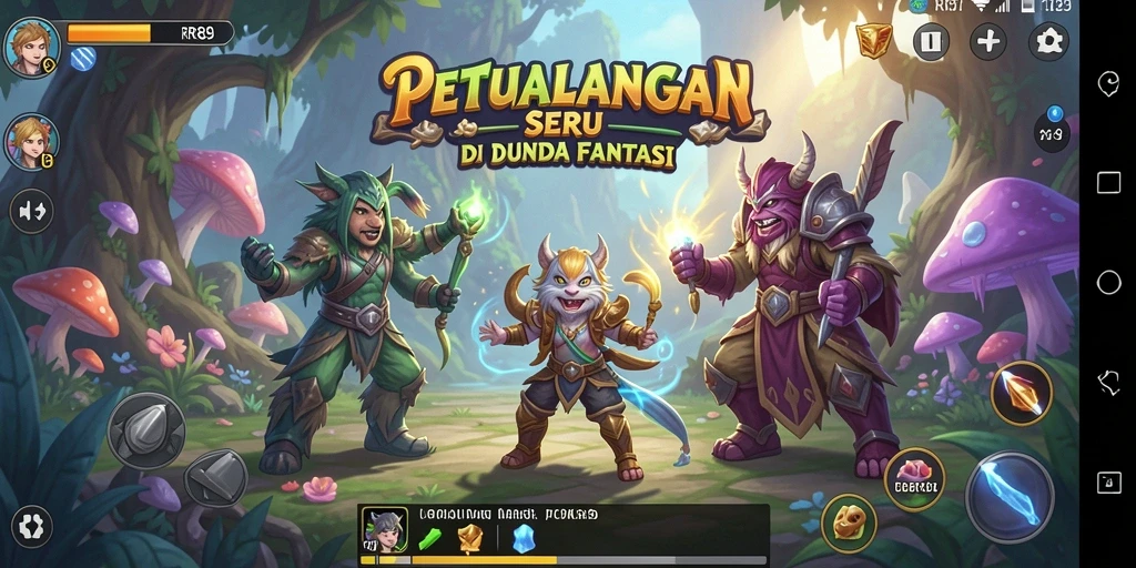 Gameplay seru RR89 dengan berbagai petualangan yang menantang.
